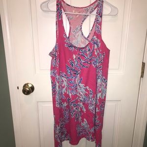 Pink Lilly Pulitzer cotton dress